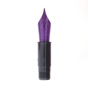 Peter Bock Fountain Pen Nib – 6mm Purple Lacquer