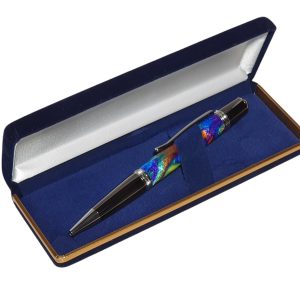 Small Blue Pen Box