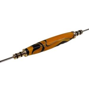 Double Ended Seam Ripper – Orange with Black Lines